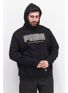PUMA Men Sportswear Fit Long Sleeves Outdoor Hoodie, Black  - Image 1