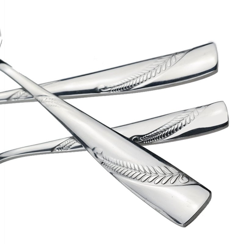 Nicesh 16-Piece Stainless Steel Dinner Spoons  8.19-Inch - Image 2
