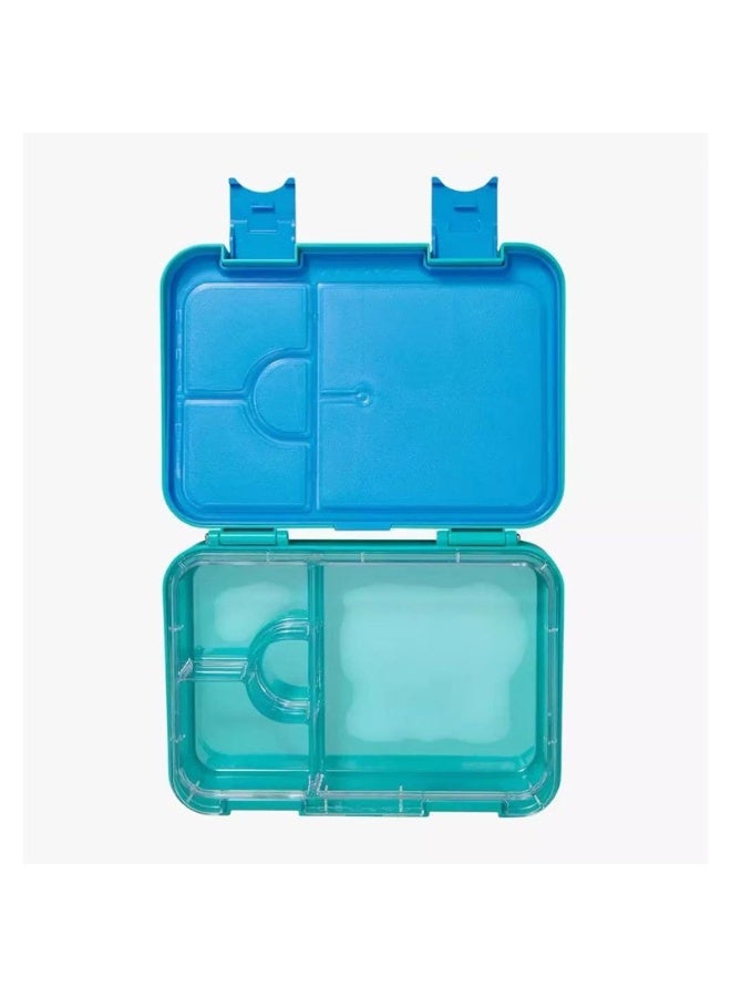 Smiggle Kids Dinosaur City Print Divided Lunch Box Imported Tritan Inner Tray BPA Free Leakproof School Food Storage Container - Image 2