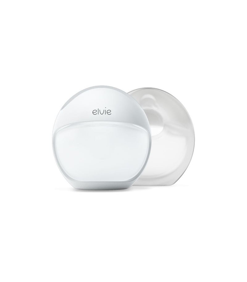 Elvie Curve - Manual Wearable Breast Pump - Hands-Free, Kick-Proof, Portable Silicone Pump That Can Be Worn in-Bra for Gentle, Natural Milk Expression - Breast Feeding Essentials - Image 1