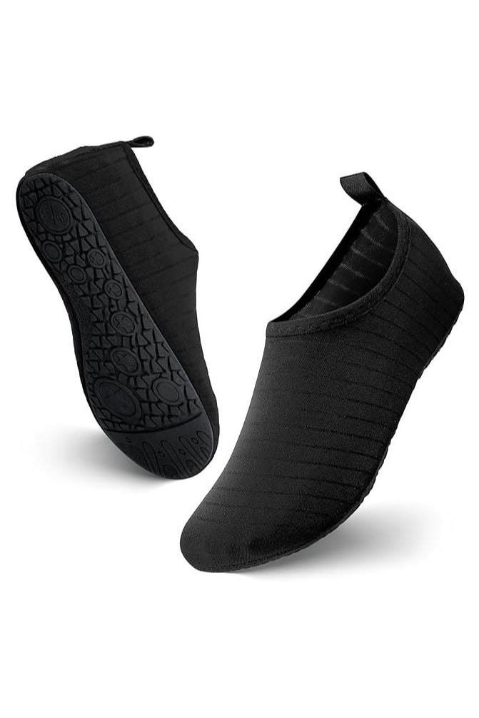 انسجام أحذية مائية للنساء والرجال والأطفال، جوارب مائية سريعة الجفاف بدون رباط، أحذية سباحة وشاطئ للغطس وركوب الأمواج والتجديف بالكاياك والمشي على الشاطئ واليوغا - Image 1