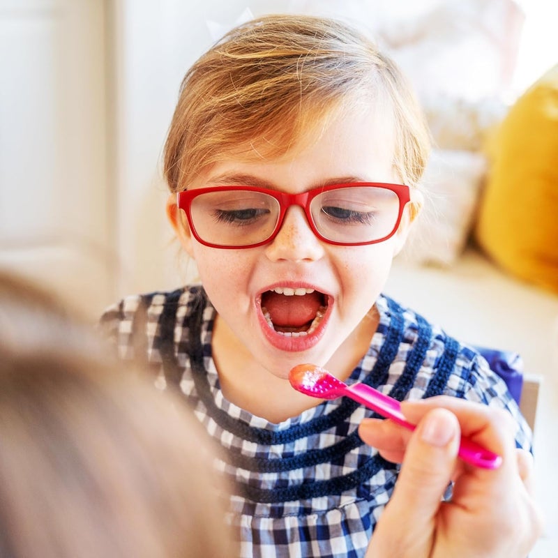TalkTools Wee Textured Magenta Spoons - Oral Awareness During Feeding | Encourages Lip Closure | Ideal for Therapy | User Friendly Design for Adults and Children | Dishwasher Safe | Food Grade - 6 Pk - Image 3