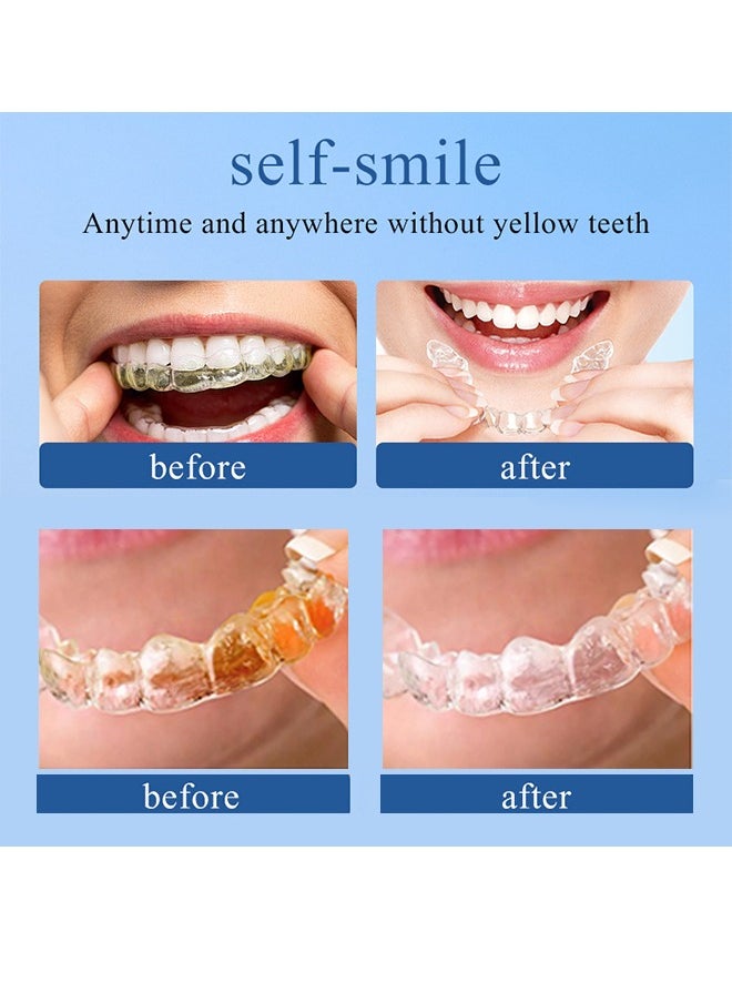 APPTRIN Retainer Cleaner，Retainer Cleaner Tablets Denture Cleaning Tablets for Dental Appliances and Night Mouth Guard Cleanser Removes Odors Stains Plaque-36Tablets  - Image 4