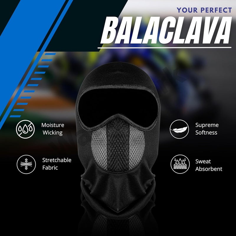 BADOWL Full Face Balaclava for Men & Women - UV Protection, Breathable & Stretchable Fabric, Lightweight & Comfortable, Perfect for Biking, Cycling & Outdoors - Image 5
