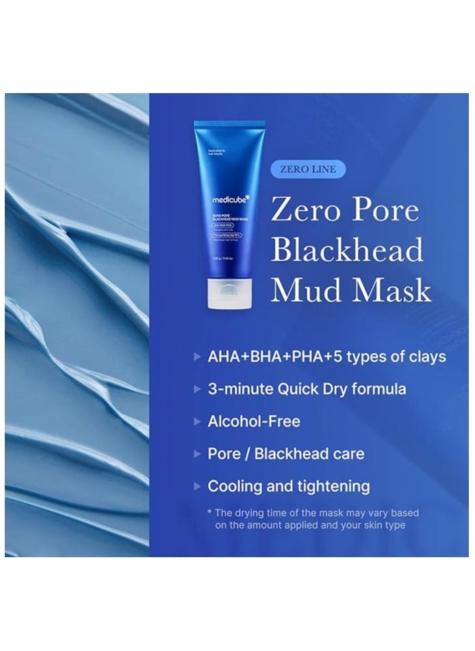 Medicube Medicube Zero Pore Blackhead Mud Mask 100g  - Image 4