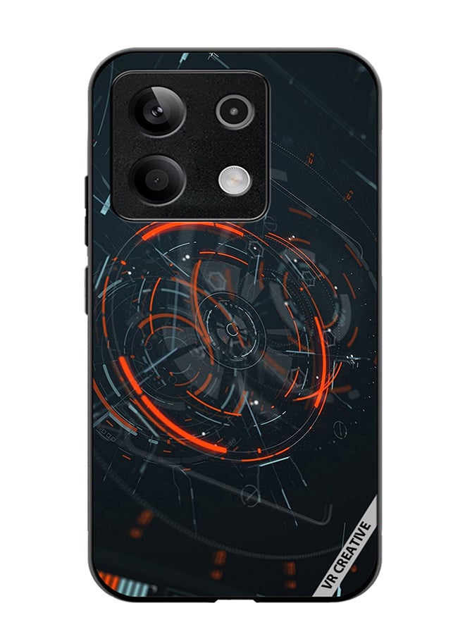 VR CREATIVE Protective Case Cover For Xiaomi Poco X6 Tech Design Multicolour - Image 1