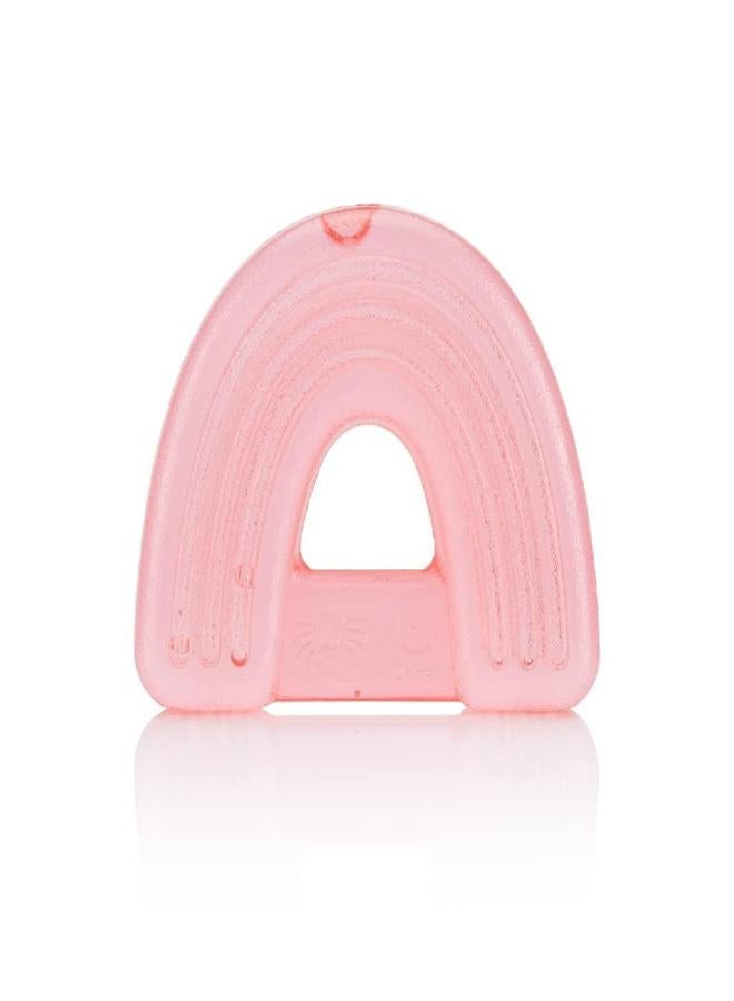 Itzy Ritzy Itzy Ritzy Water-Filled Teethers; Set of 3 Coordinating Water Teethers; Cutie Coolers are Textured On Both Sides to Massage Sore Gums; Can Be Chilled in Refrigerator; Set of 3, Pink Unicorn  - Image 4