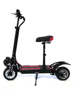 High configuration Electric Scooter 52V/15AH Brushless Two LED Headlamps Suspension Front Rear Deep tread wear resistant anti slip rubber Off-Road tire 120kg Fast disc brakes front and rear Aluminum Alloy Frame Material E Scooter fast Speed E-Bike Strong Powerful Electric Foldable skateboard High speed