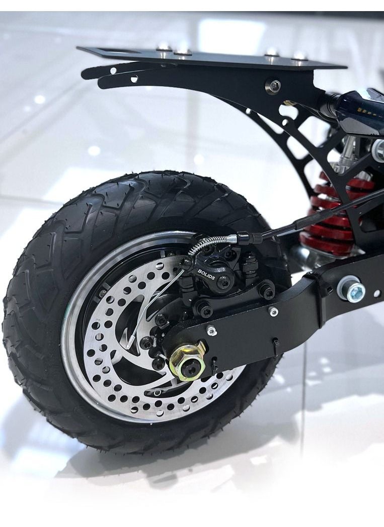 Crony - High configuration Electric Scooter 52V/15AH Brushless Two LED Headlamps Suspension Front Rear Deep tread wear resistant anti slip rubber Off-Road tire 120kg Fast disc brakes front and rear Aluminum Alloy Frame Material E Scooter fast Speed E-Bike Strong Powerful Electric Foldable skateboard High speed - Image 1