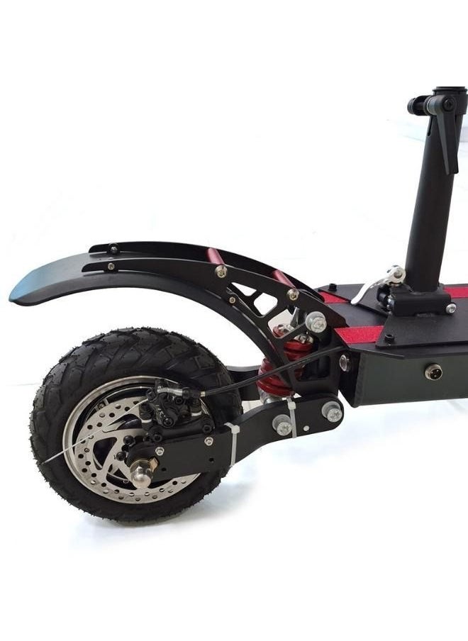Crony - High configuration Electric Scooter 52V/15AH Brushless Two LED Headlamps Suspension Front Rear Deep tread wear resistant anti slip rubber Off-Road tire 120kg Fast disc brakes front and rear Aluminum Alloy Frame Material E Scooter fast Speed E-Bike Strong Powerful Electric Foldable skateboard High speed - Image 1