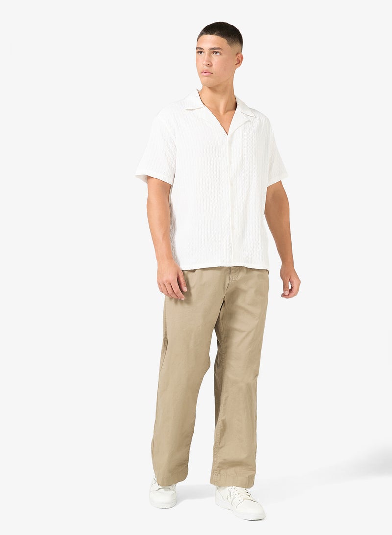 سفنتي فايف قميص كلاسيكي بقصة عادية - Image 4