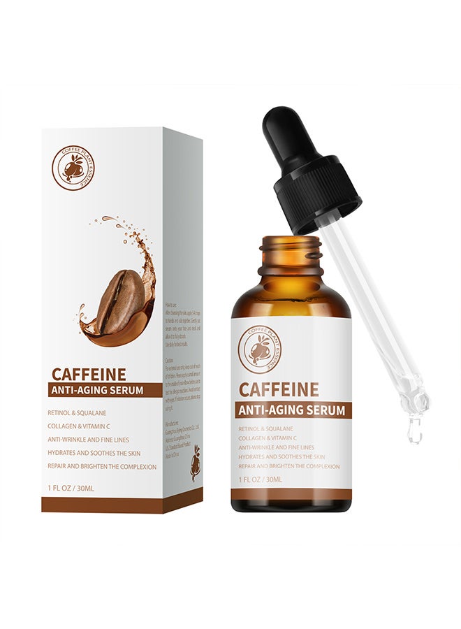 كافيين خلاصة القهوة المرطبة المضادة للتجاعيد، خلاصة الريتينول الكولاجين المضادة للتجاعيد لشد البشرة - Image 1
