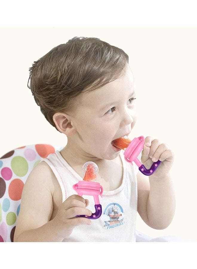 Kissy Baby 3Pack Baby Fruit Pacifier Nipple Fresh Food Milk Nibbler Feeder Feeding Bottle - Image 3