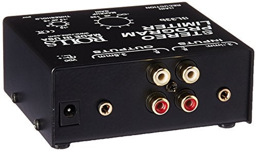 rolls Stereo Program Limiter, Black (SL33B) - Image 2