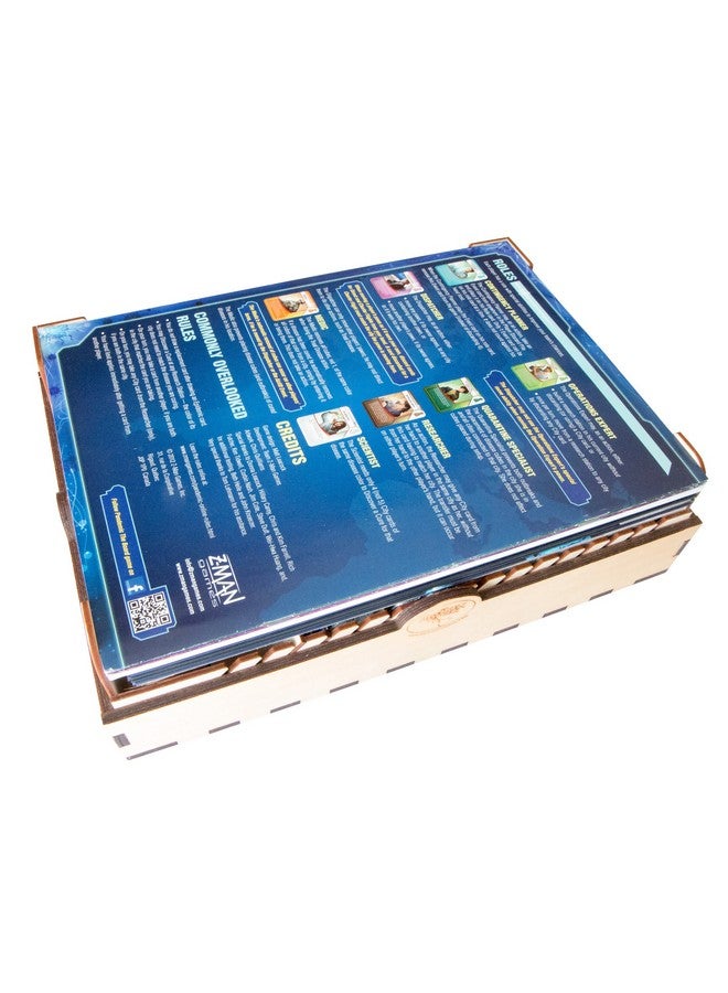 The Broken Token Pandemic Compatible Biohazard Containment Unit - Wooden Storage Box with Multiple Trays and Dividers - Image 3