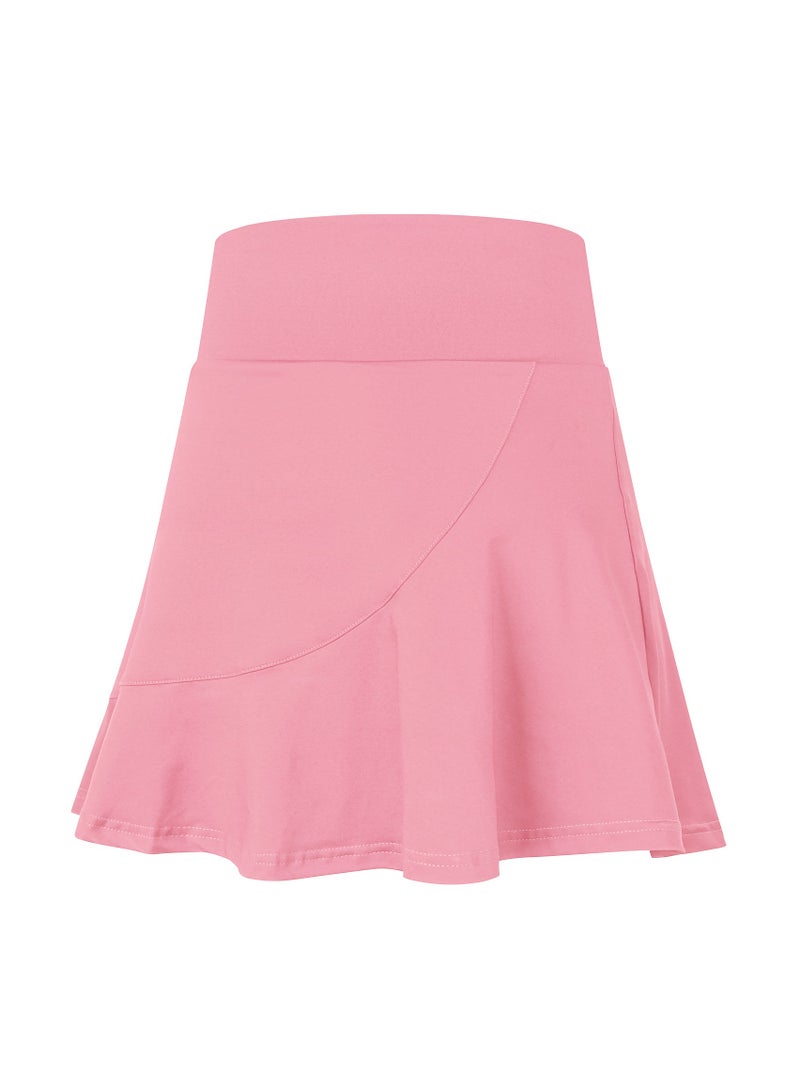 Loquat Women Quick Dry Breathable Sports Skirt Pink  - Image 2