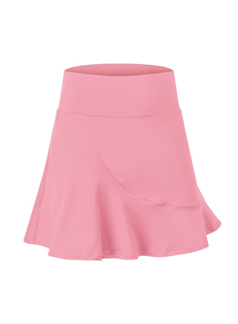 Loquat Women Quick Dry Breathable Sports Skirt Pink  - Image 1