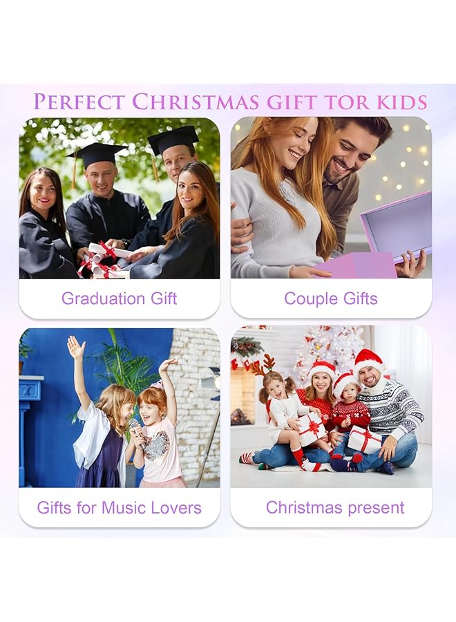 erorex Piano Calendar 2025 Usb C Rechargeable Desk Playable Mini Piano Mini Table Calendar Included 52 Music Scores In 26 Cards Valentine'S Day Gift For Girl  - Image 5