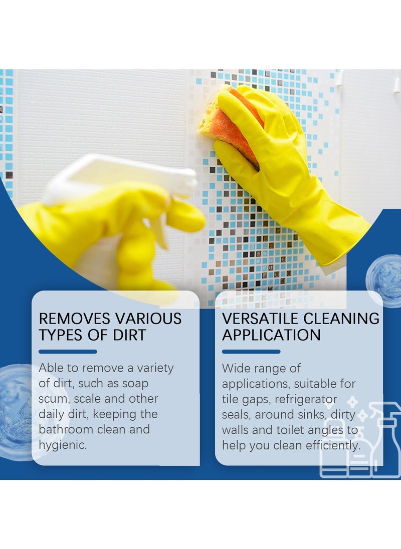Jaysuing Powerful Bathroom Foam Cleaner Spray: Removes Mold, Stubborn Stains & Grime from Walls and Surfaces  - Image 3