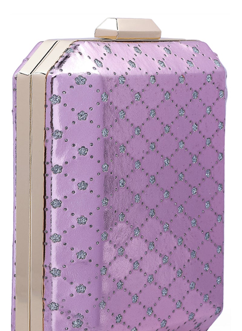 لندن راج حقيبة كلاتش معدنية مقطوعة - Image 3