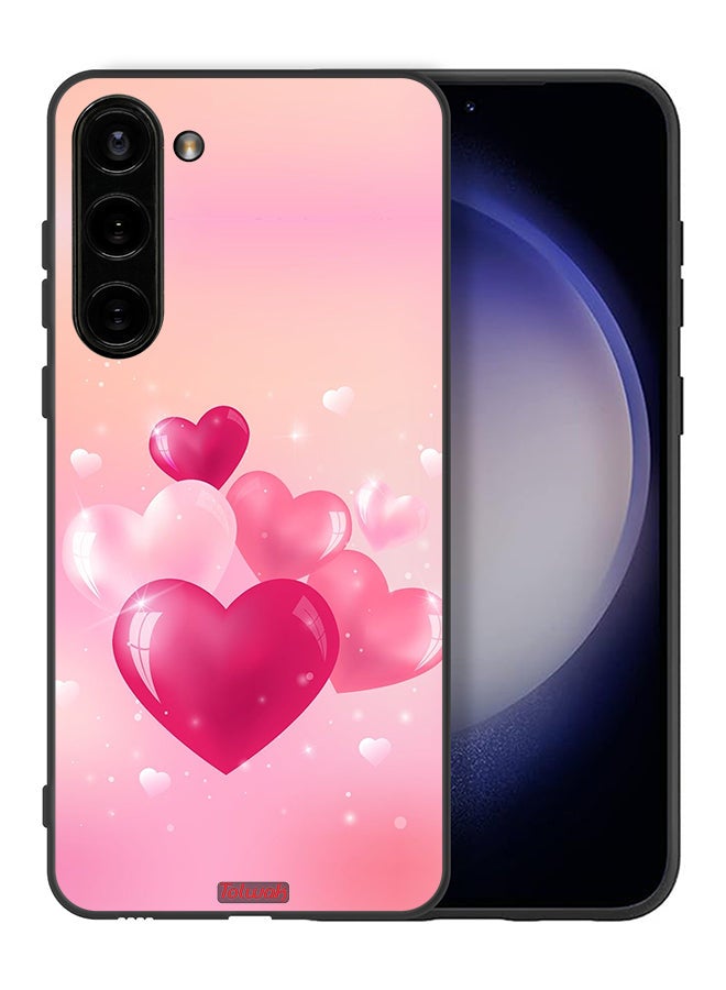 Tolwak Samsung Galaxy S23 5G Protective Case Cover Beautiful Hearts Art - Image 2