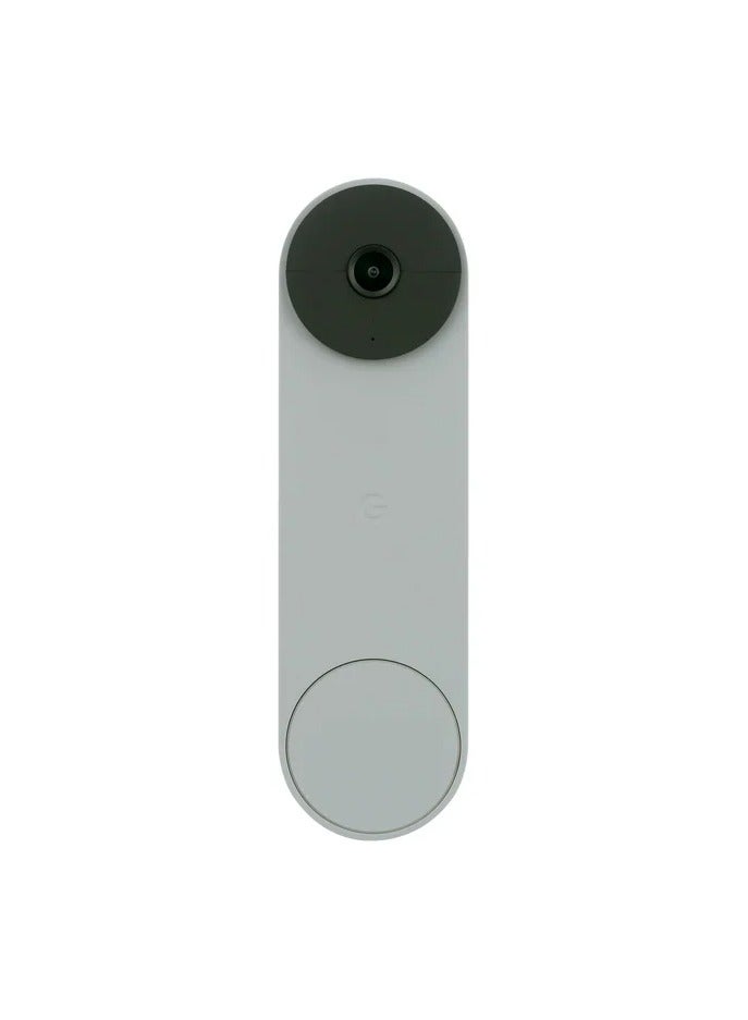 Nest Doorbell (Battery) - Video Doorbell Camera - Wireless Doorbell Security Camera - Ash - Image 1