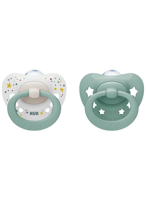 Pacifier Signature Silicone S1 2-Pieces 0-6M