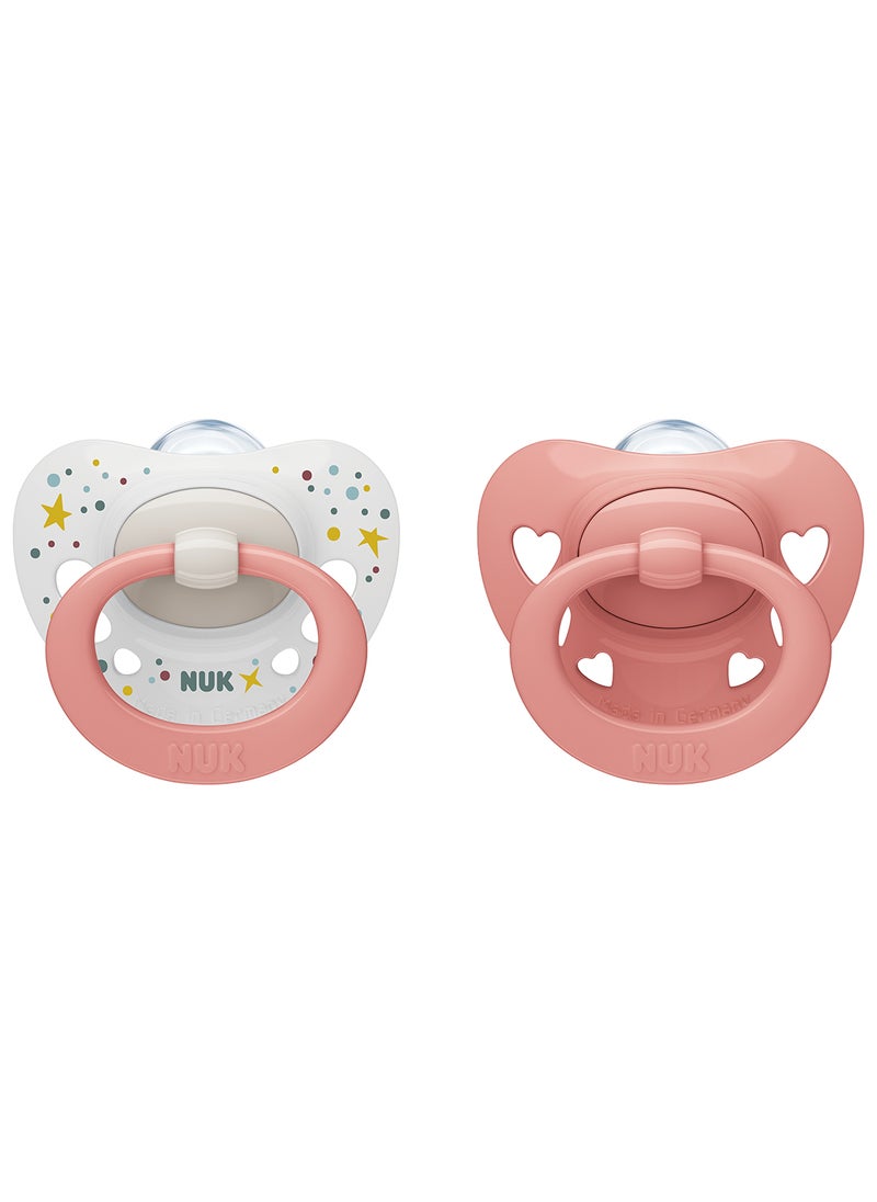 NUK Pacifier Signature Silicone S1 2-Pieces 0-6M  - Image 2