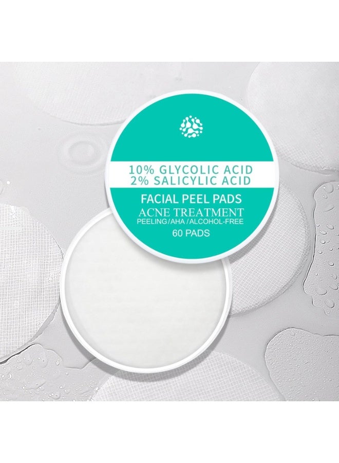 MOOYAM 35% Glycolic Acid Exfoliating Pads 50 Pads for Face and Body with AHA Vitamin B5 and C Anti Aging Treatment Reduces Acne Blackheads and Fine Lines for Pimple Breakout, Clear Skin  - Image 4