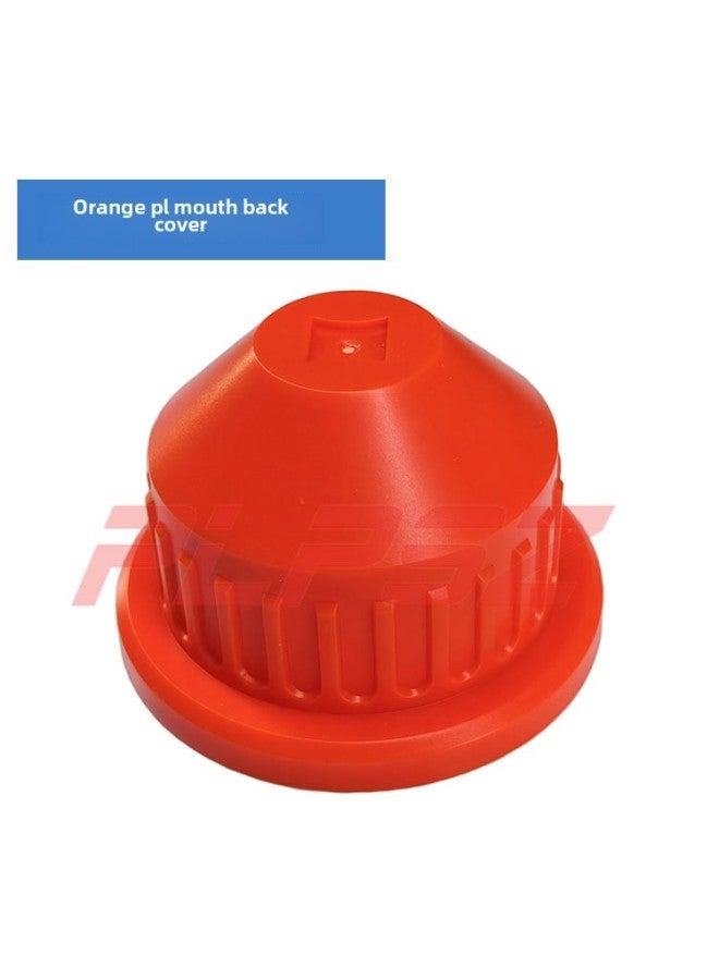 PL Bayonet Film Machine Lens Rear Cover PL Interface Protective Cover Dust Cover Rear Cover Machine Plug Camera Adapter Ring-Color:Orange Pl Back Cover  - Image 1