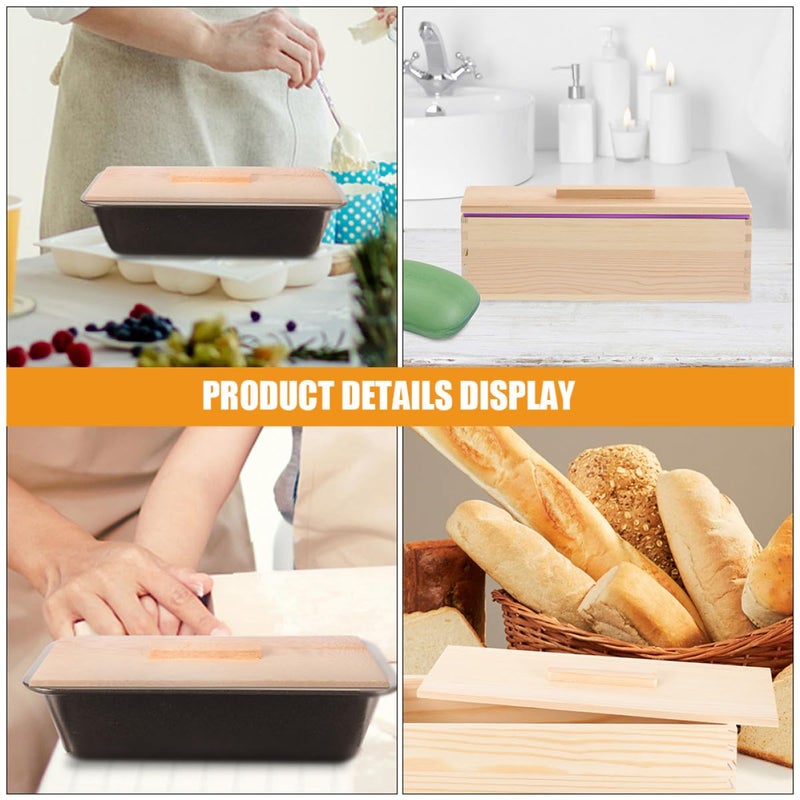 Large Wooden Soap Mold Lid 27 9X8 8Cm Rectangular Loaf Cover For Handmade Soap Making Craft - Image 4