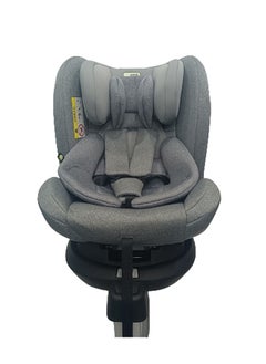 mini panda Eddy 360 Rotating Car Seat With IsoFix 0m-36kg, Porpoise  - Image 4