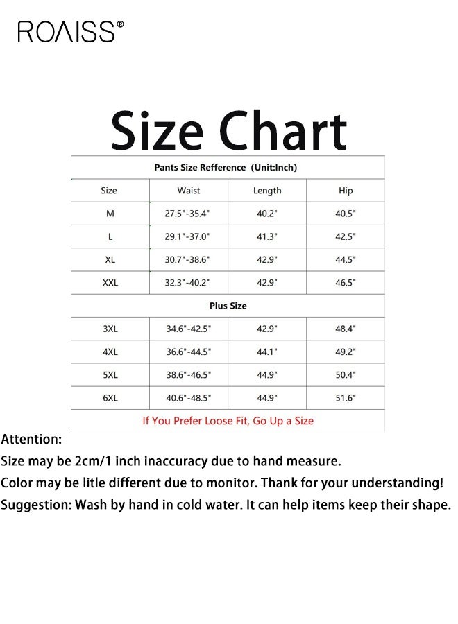 رويس بنطال رياضي رجالي من القطن بقصّة عادية ورباط للإغلاق وخصر مرن وجيوب بسحّاب، بنطال رياضي خارجي فضفاض بقصّة مستقيمة، باللون الأسود النقي - Image 5