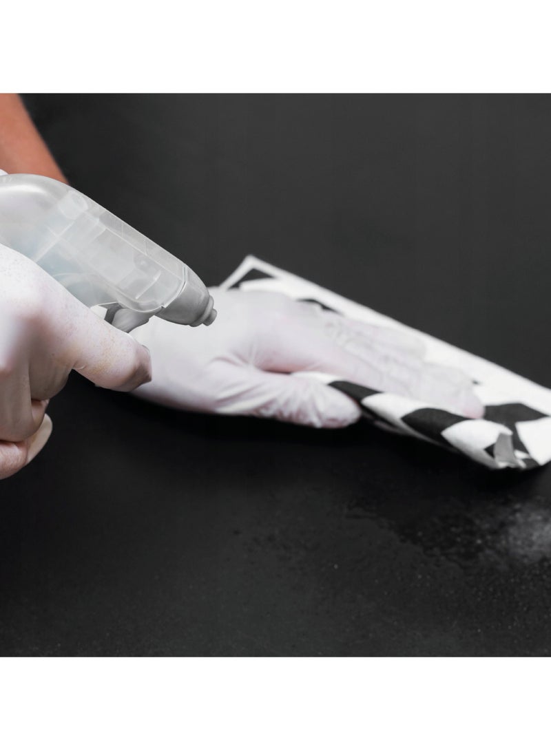 MAXTER White Latex Gloves L Medical Exam Powder Free Disposable Gloves 100 pcs per box LARGE (L) - Image 2