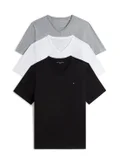 TOMMY HILFIGER Black/White/Mid Grey Heather