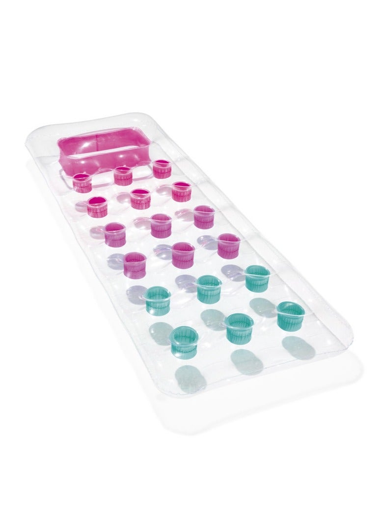Bestway Summer Colors Transparent Floating Mat - Image 5