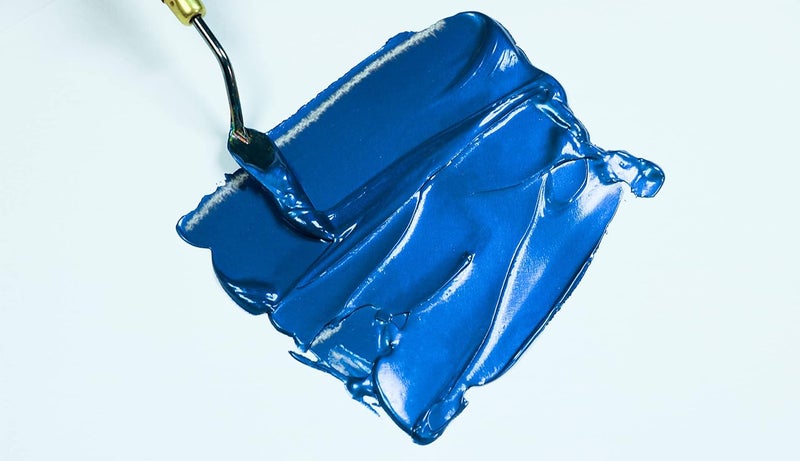 Pebeo Studio Acrylics High Viscosity Fine Acrylic Paint - Iridescent Blue Black, 250 ml (8.45 Fl Oz) - Image 3