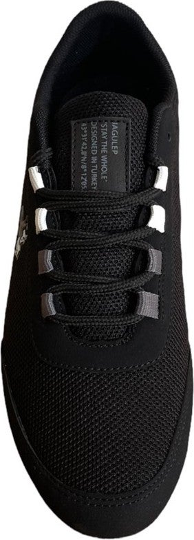 Liger Black-White Men's Sneakers  - Image 3
