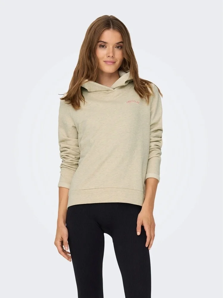 ONLY Onpshau Ls Hood Embr Brush Women's Sweatshirt