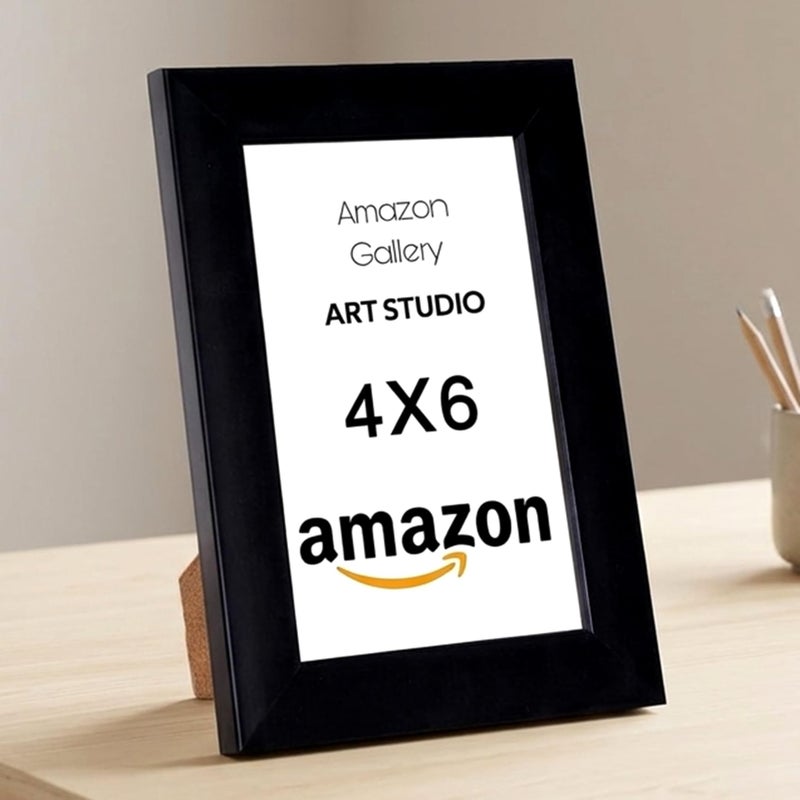 4X6 Photo Frame Wall & Tabletop Frames 10X15 CM (Black-M) - Image 3