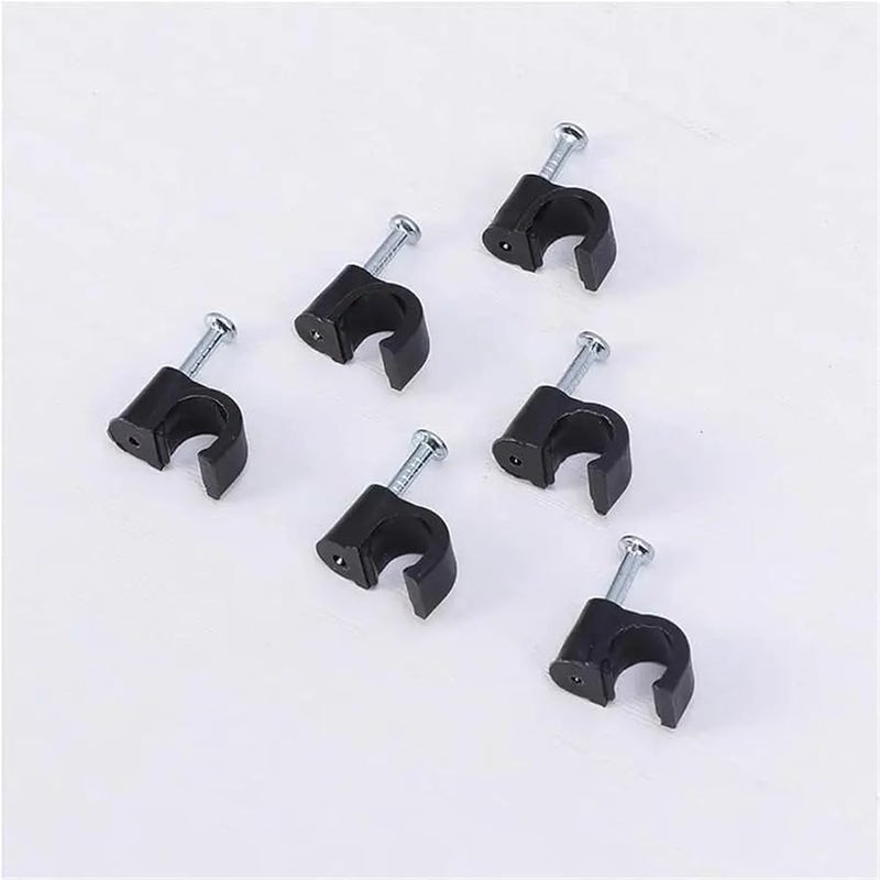 Cable Clips 300pcs Plastic Fastener Clamps Inner Diameter 4mm 5mm 6mm 7mm 8mm - Image 4
