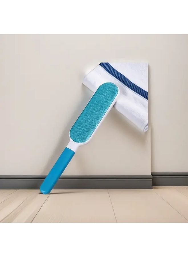 Double Sided Electrostatic Pet Hair Remover Brush Gray 5 Pack - Image 2