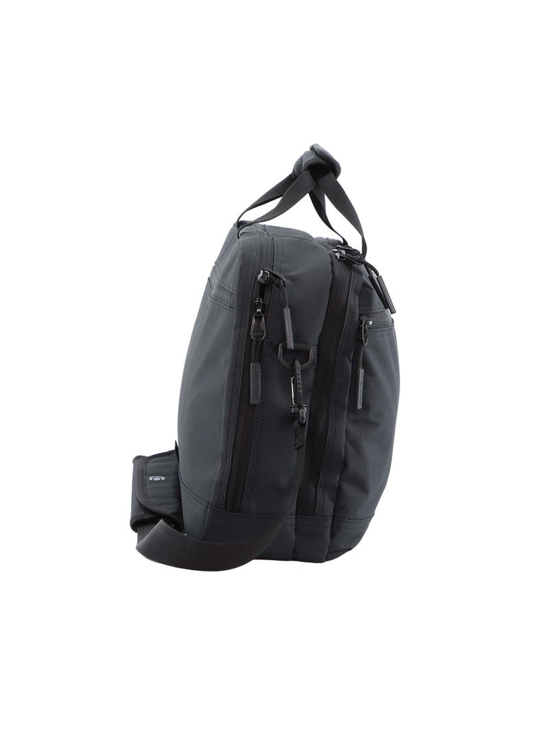 Discovery - Discovery SHIELD RPET Polyester Briefcase Black, Durable Water Resistant Lightweight Laptop Bag, Messenger Bag For Office Business Travel College - Image 1