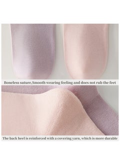 Lullaxx Lullaxx Women 100% Cotton Mid-Calf Socks (6 Pairs) - Breathable Gym & Daily Socks with Elastic Design, Moisture-Wicking, Assorted Colors  - Image 5