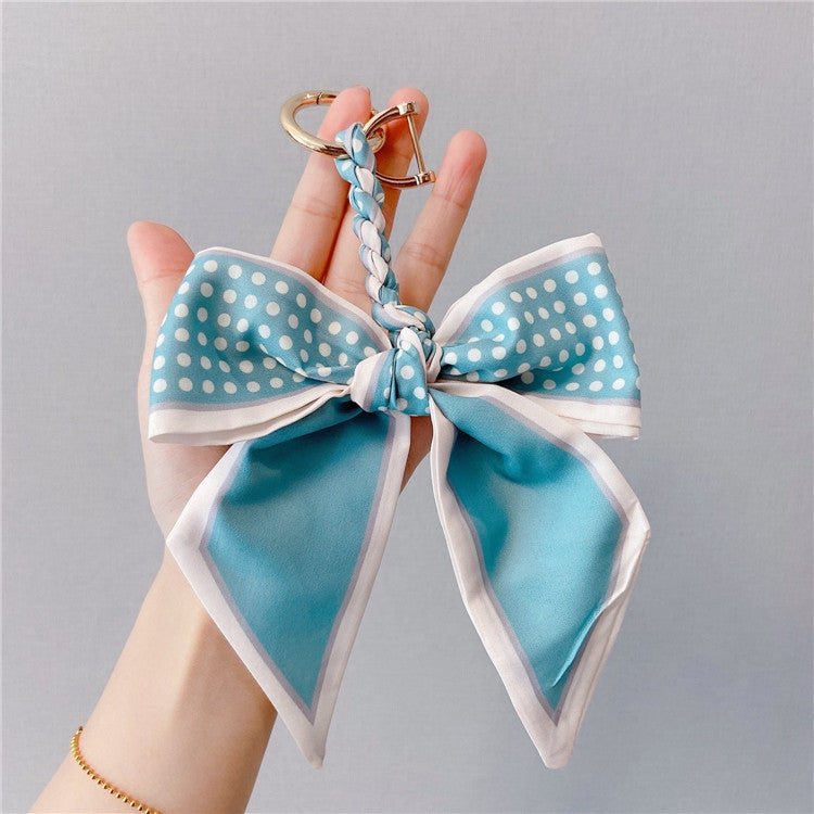 Creative Silk Scarf Keychain - Image 5