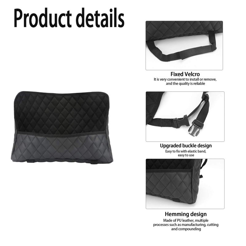 Cihely Car Handbag Holder Between Seats Back Storage Organizer Net Pocket Purse Holder Tissue Purse Holder, Driver Storage Pouch for Handbag Cup - Image 5