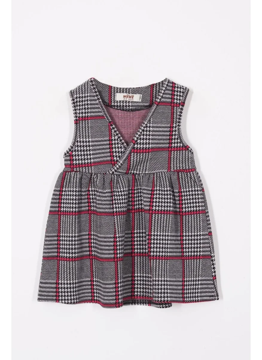 زيبكيدز Plaid Jumper Dress