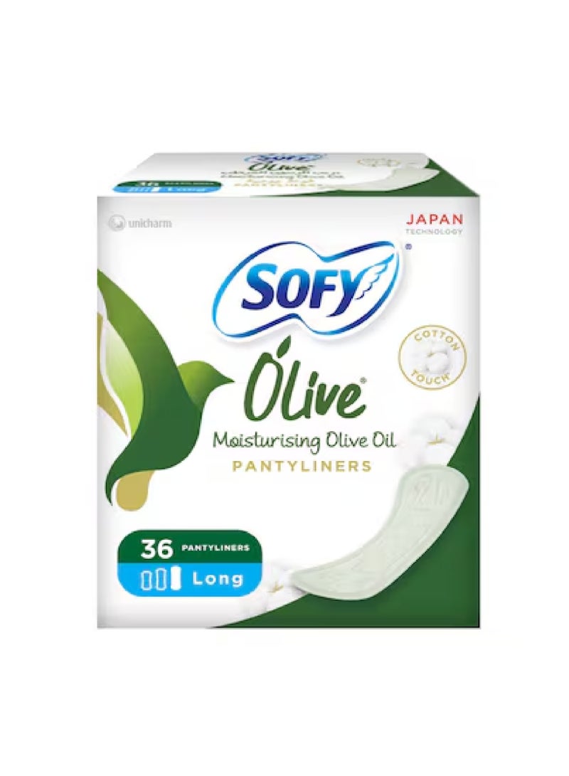 Sofy Mositurising Olive Oil 36 Liners