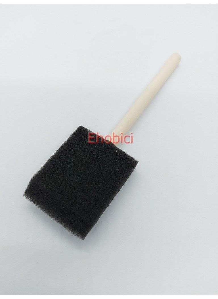 Cadence Varnish Brush 906 Black Sponge Brush 5cm 