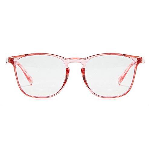 Mincl Protective Eyewear Safety Goggles Clear Anti-fog/Anti-Scratch Safety Glasses Men Glasses, Transparent Frame (pink) - Image 2